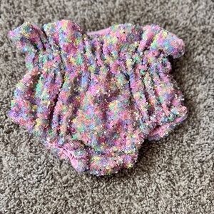 Colorful Sequin Baby Diaper Cover
